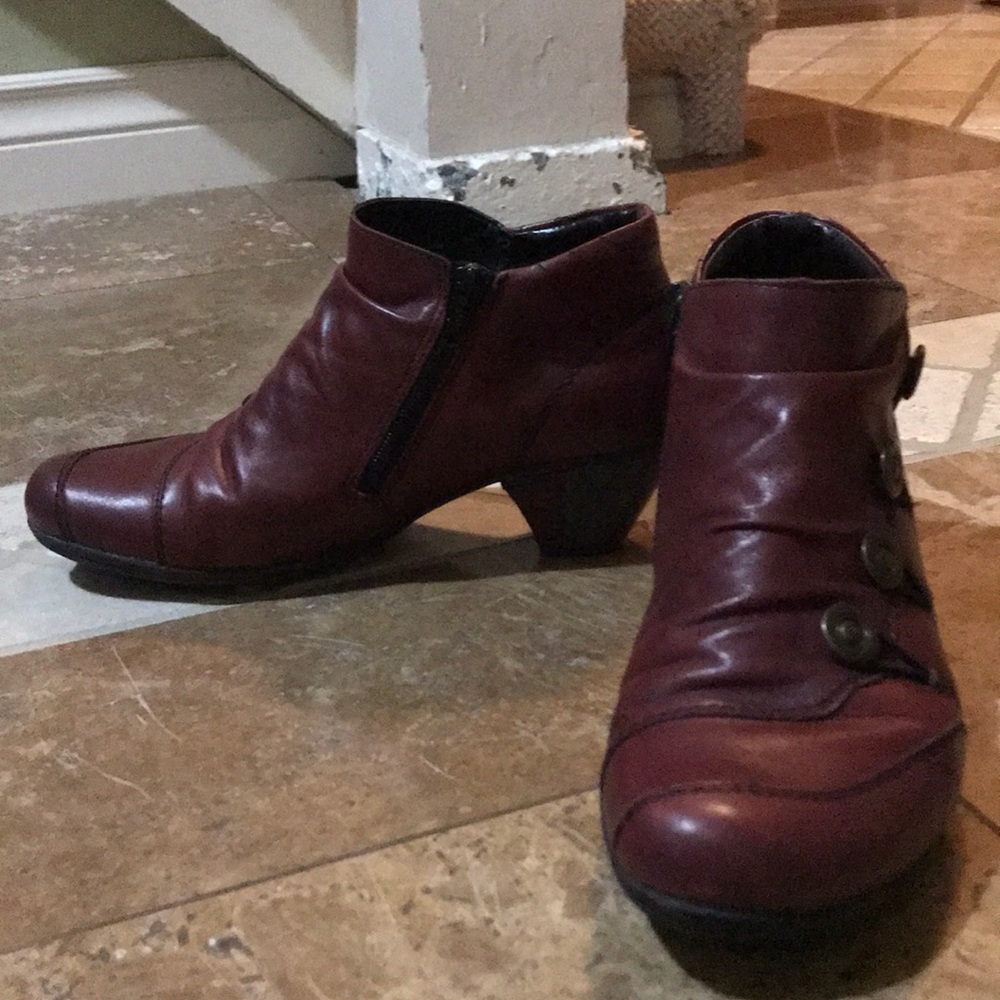 Red booties